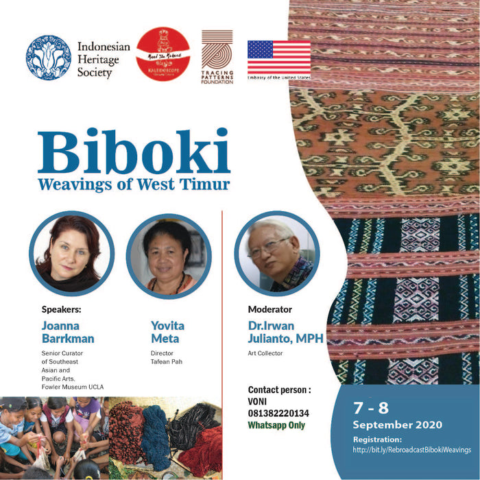 BIBOKI - Weaving of West Timur Webinar