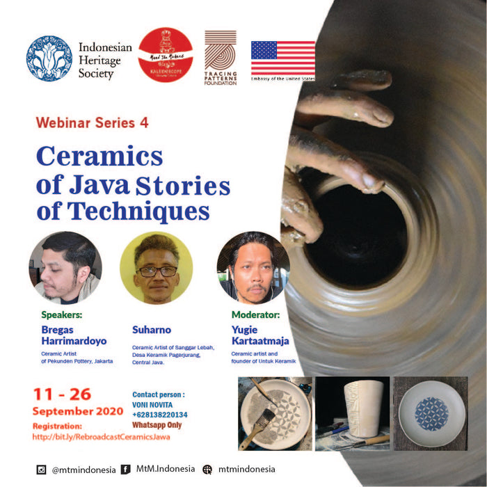 Ceramics of Java Stories of Techniques Webinar