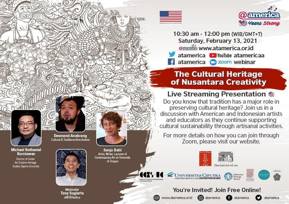 The Cultural Heritage of Nusantara Creativity (13 February 2021)