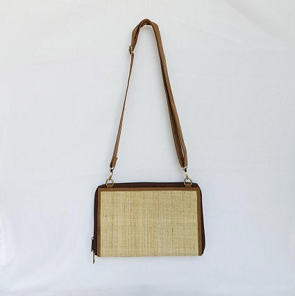 Borneo Chic - Doyo handwoven with canvas ( Sling Bag )